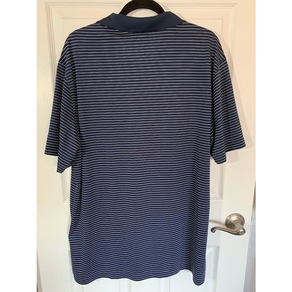 Nike Disney Authentic Vacation Club Member Polo Shirt Adult XL Blue Stri… - Picture 4 of 5